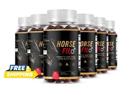 Horsefil six bottle image